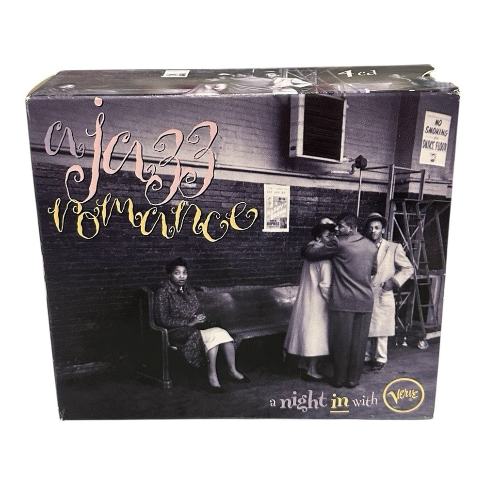 A Jazz Romance A Night In With Verve 4 CD Disc Box Set 1998